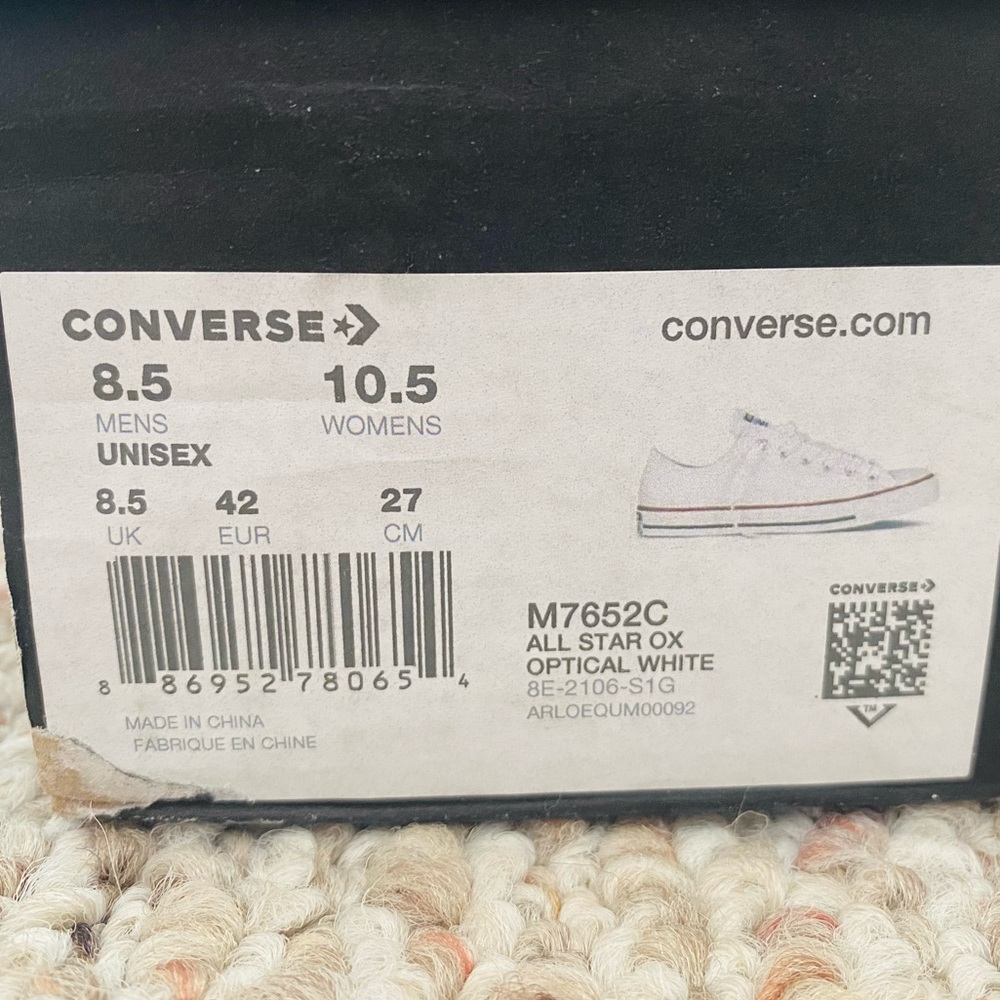 White Chuck Taylor All Star Converse - Picture 2 of 3